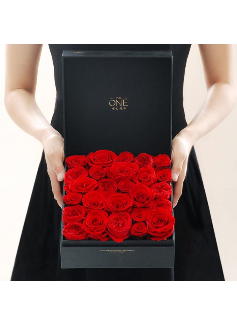 Only rose Eternal Flower Gift Box/Red Ecuadorian R...